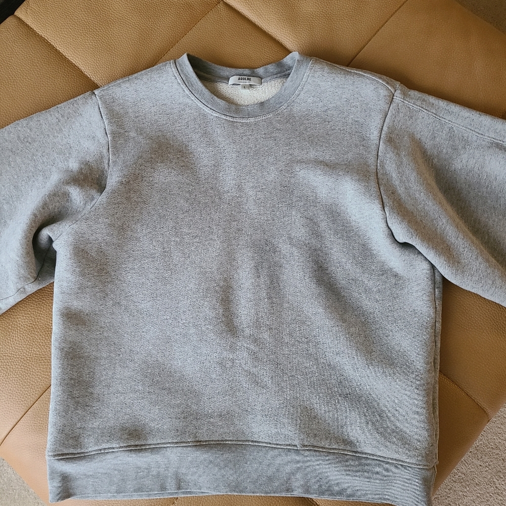 Agolde Thora 3/4 Sleeve Sweatshirt